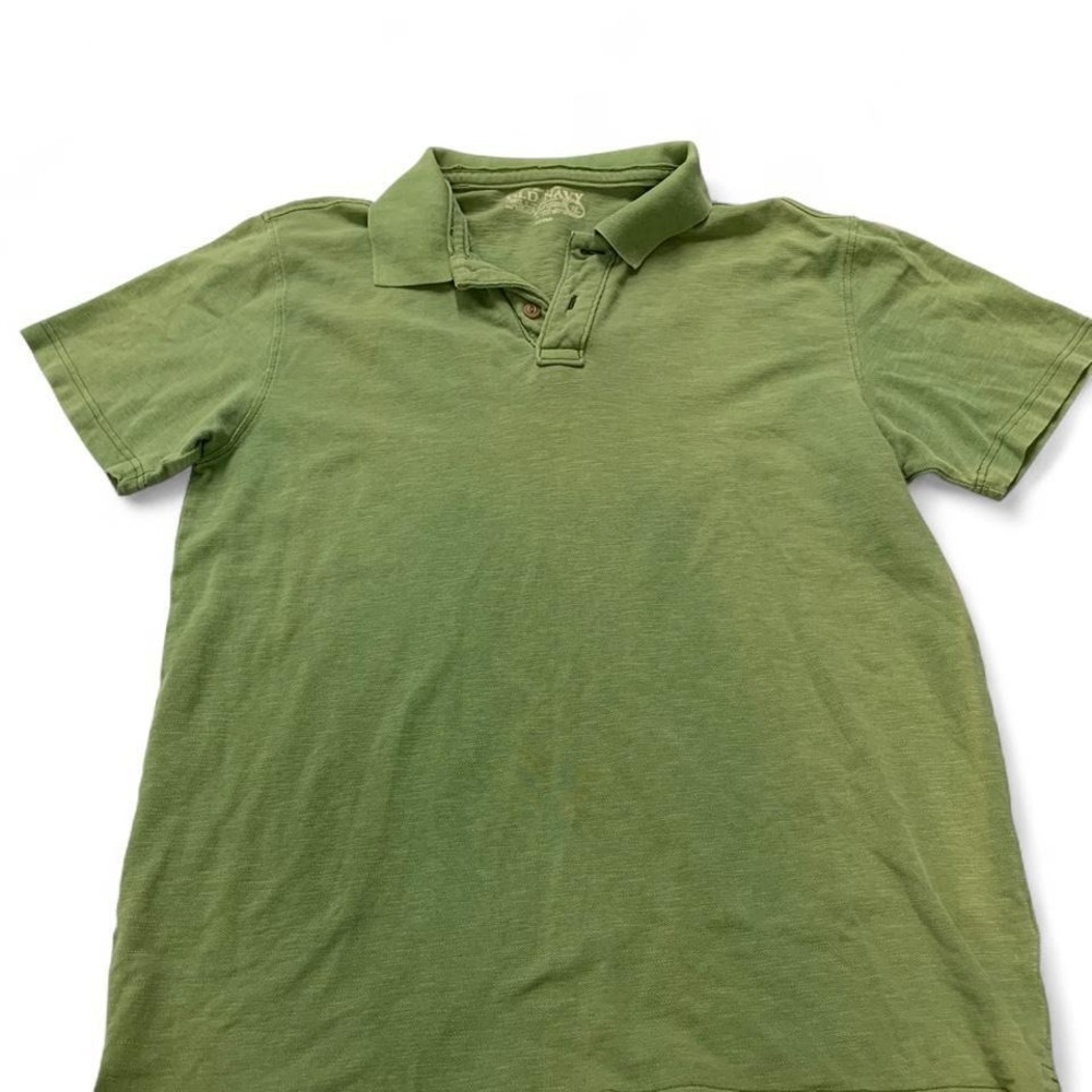 Old Navy Lime Green Polo Shirt XL
